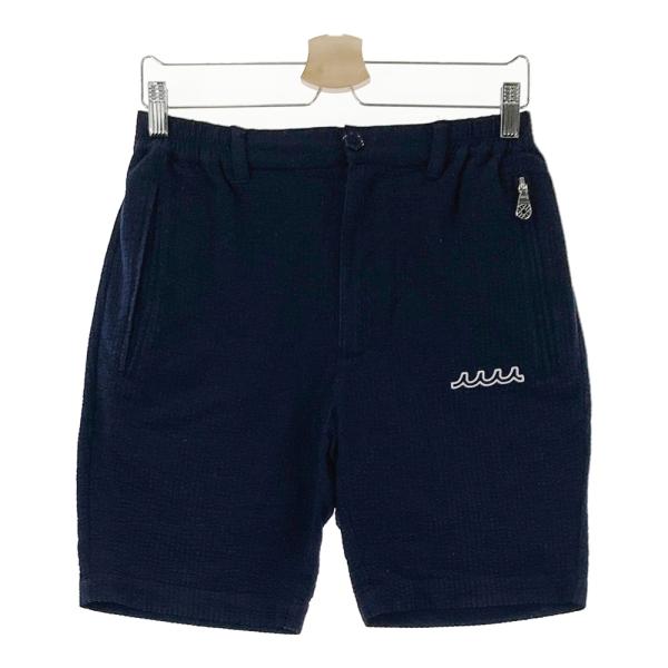 MUTA MARINE ムータマリン ハーフパンツ シアサッカー ネイビー系 M