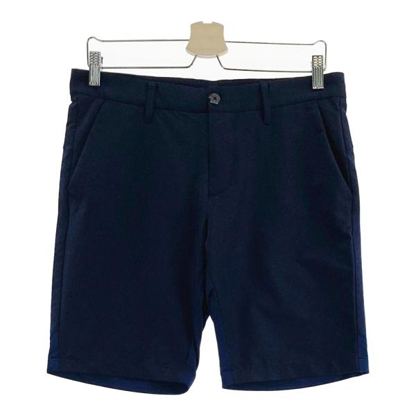 DESCENTE GOLF ハーフパンツ ブルー 新品 DESCENTE GOLF デサントゴルフ ハーフパンツ ネイビー系 L ゴルフ