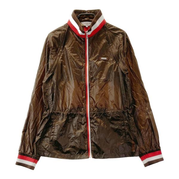 LANVIN SPORT ランバン スポール 2WAY長袖ジップジャケット ブラウン系