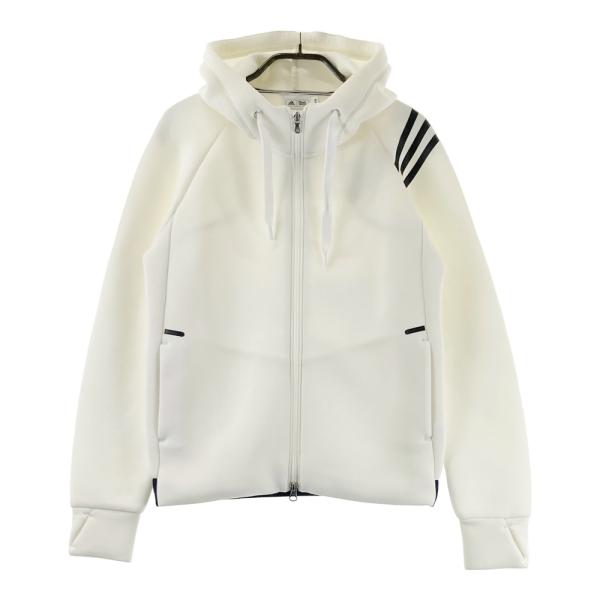 BEAMS GOLF ダンボールニット ジップアップブルゾン M ホワイト ADIDAS GOLF アディダスゴルフ M73769 ダンボールニット ジップ