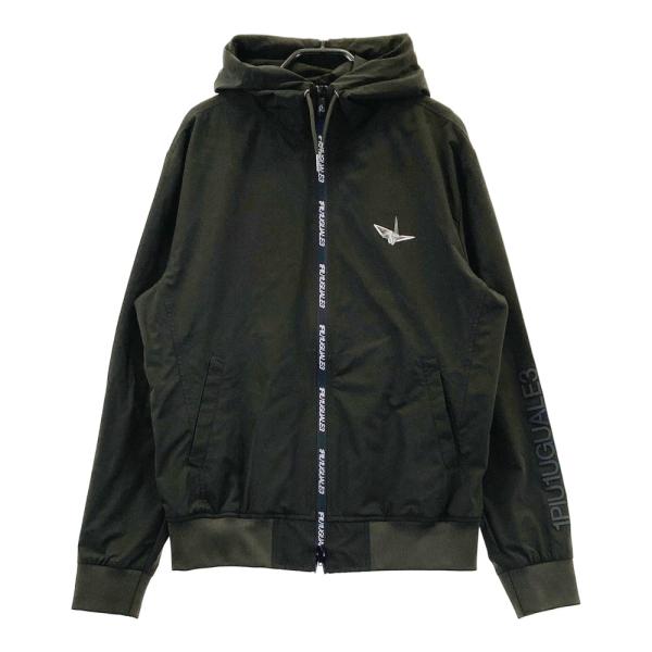 1PIU1UGUALE3 GOLF GRP123 ; ジップジャケット パーカー カーキ系 4