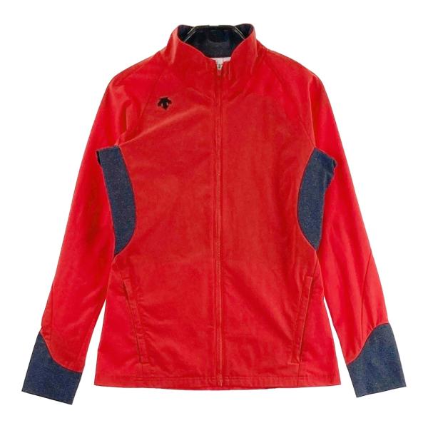 DESCENTE GOLF デサントゴルフ ジップジャケット レッド系 S ゴルフ