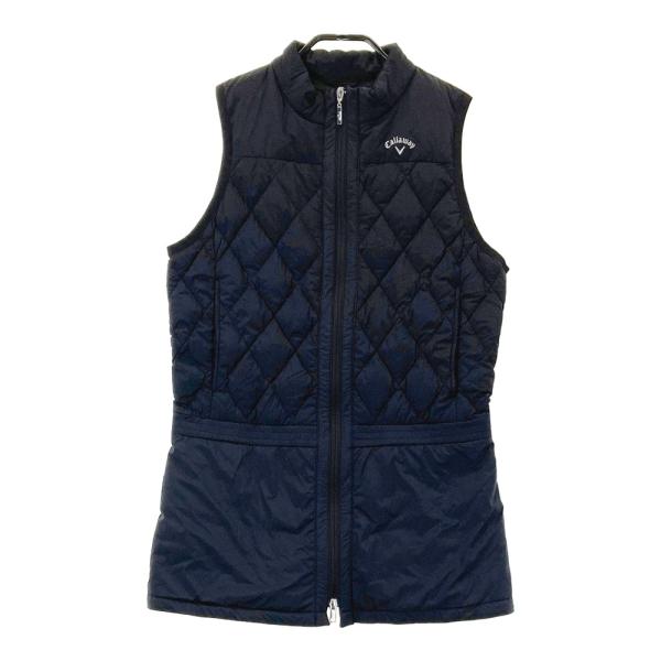 CALLAWAY キャロウェイ ダウン ジップベスト ネイビー系 M ゴルフ