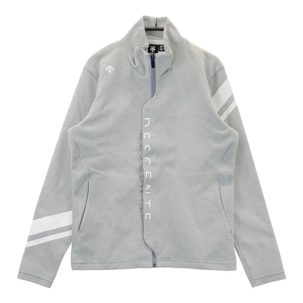 DESCENTE GOLF デサントゴルフ ジップジャケット グレー系 M ゴルフ