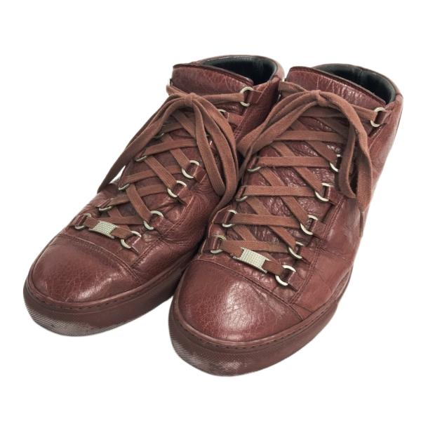 BALENCIAGA バレンシアガ スニーカー ARENA レッド系 42 メンズ