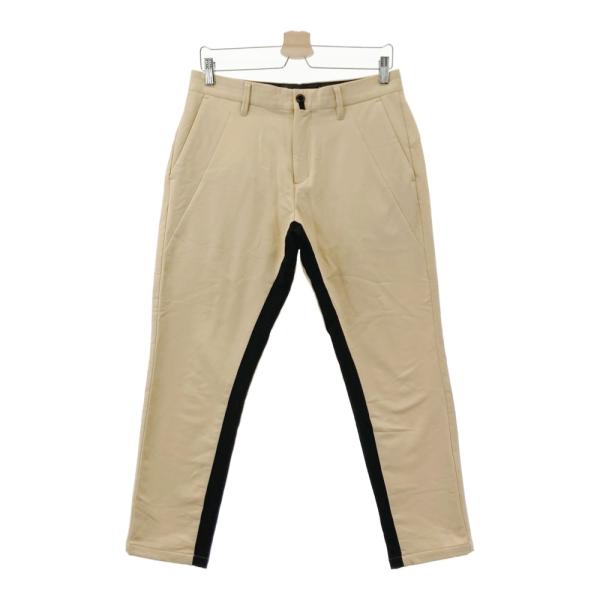 【美品】デサントゴルフ パンツ メンズウェア XL 裏起毛 ストレッチ ベージュ stst-used_1-240101618423