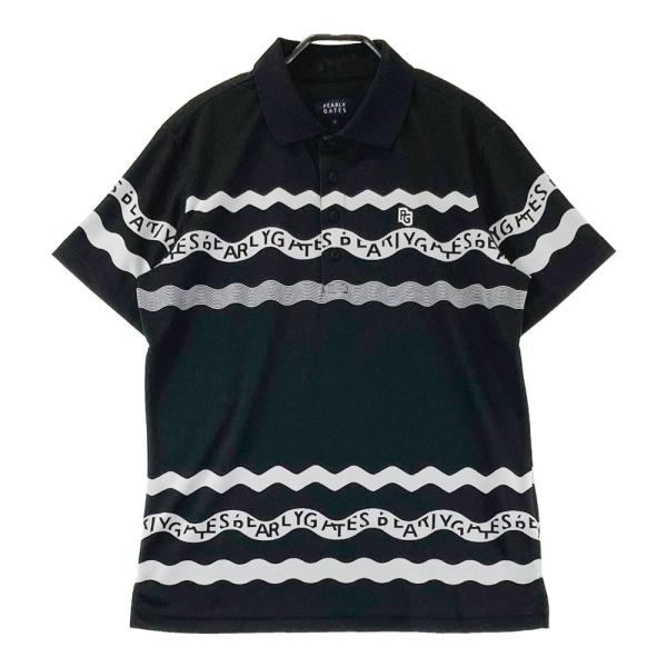 PEARLY GATES パーリーゲイツ 2025年モデル 半袖ポロシャツ ウェーブ