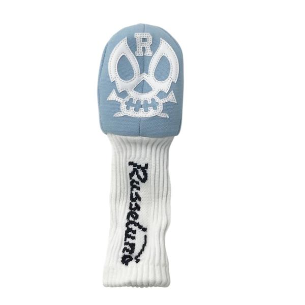 新品】RUSSELUNO ラッセルノ ヘッドカバー ルチャ ブルー系 UT ゴルフ