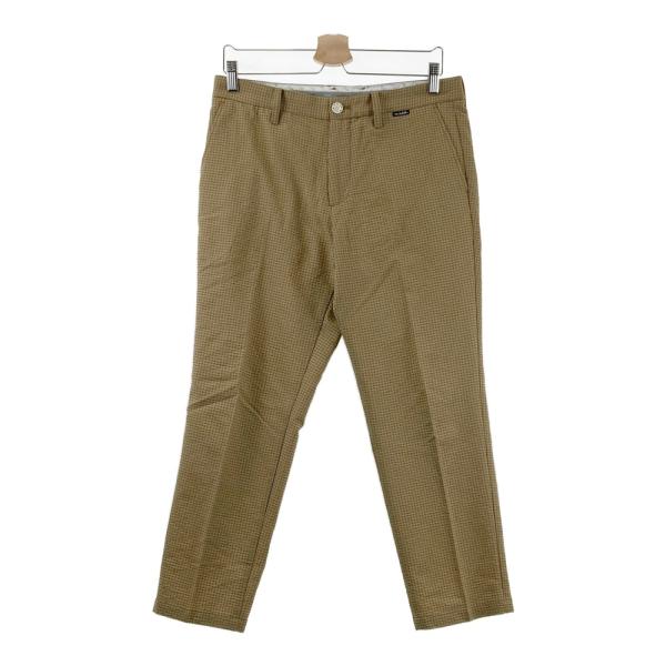 サイズ：M TRAVIS MATHEW トラビスマシュー  ロングパンツ シアサッカー チェック柄 ベージュ系 [240101624420] ゴルフウェア メンズ ストスト TRAVISMATHEW トラビスマシュー ロングパンツ シアサッカー チェック柄
