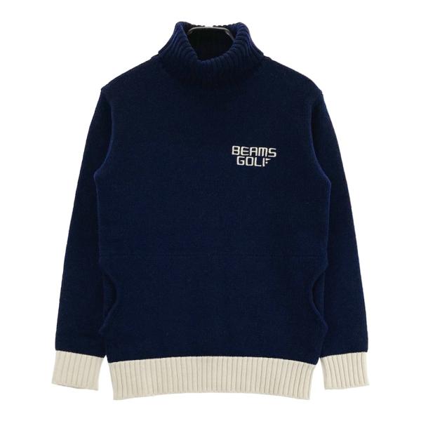 新品　BEAMS GOLF 長袖タートルネックセーター BEAMS GOLF（ビームス ゴルフ） タートルネック 長袖ニットセーター