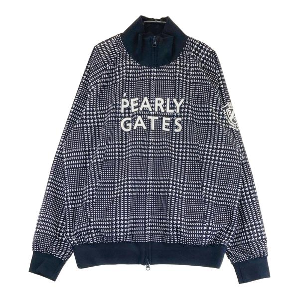 PEARLY GATES パーリーゲイツ 蓄熱 ジップジャケット 千鳥格子柄