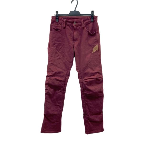KUSHITANI クシタニ ×EDWIN 503S6 バイカーライダーパンツ レッド系 29