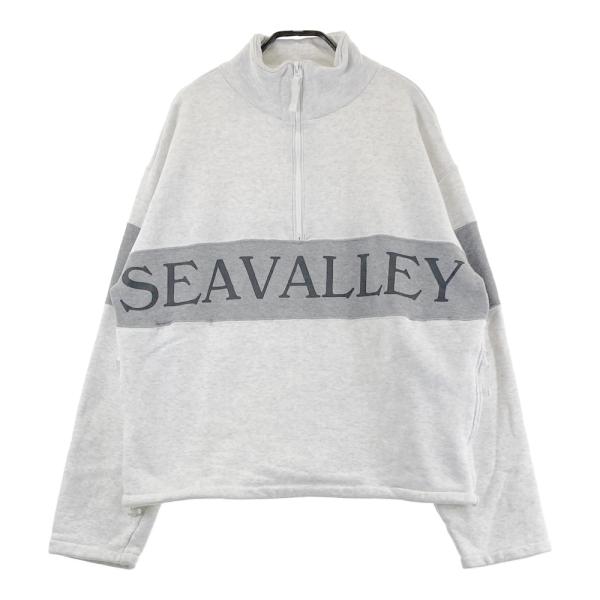 SEA シー 110723425 ハーフジップスウェット SEAVALLEY グレー系 FREE