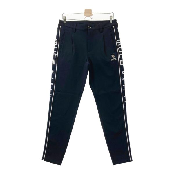 美品】MUTA MARINE ムータマリン サイドロゴ ストレッチロングパンツ