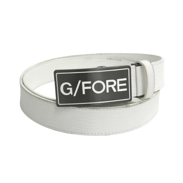 G/FORE ジーフォア バックルベルト ホワイト系 ゴルフウェア