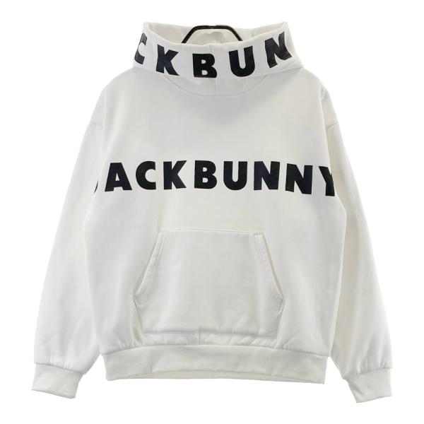 JACK BUNNY ジャックバニー 裏フリース スウェットパーカー ホワイト系