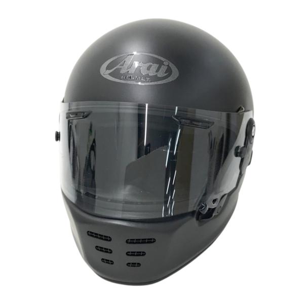 ヘルメット バイク　Arai RAPIDE-NEO マットブラック 美品  フルフェイス ARAI アライ RAPIDE NEO ラパイドネオ フルフェイスヘルメット FLAT