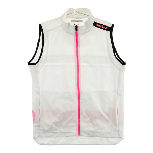 RUSSELUNO ラッセルノ ジップ ナイロンベスト ホワイト系 6 ゴルフ