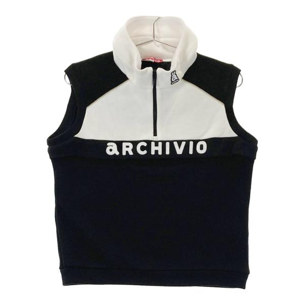 ⭐︎アルチビオハーフジップベスト（38） ARCHIVIO アルチビオ 2024年モデル スタンドカラー ハーフジップ