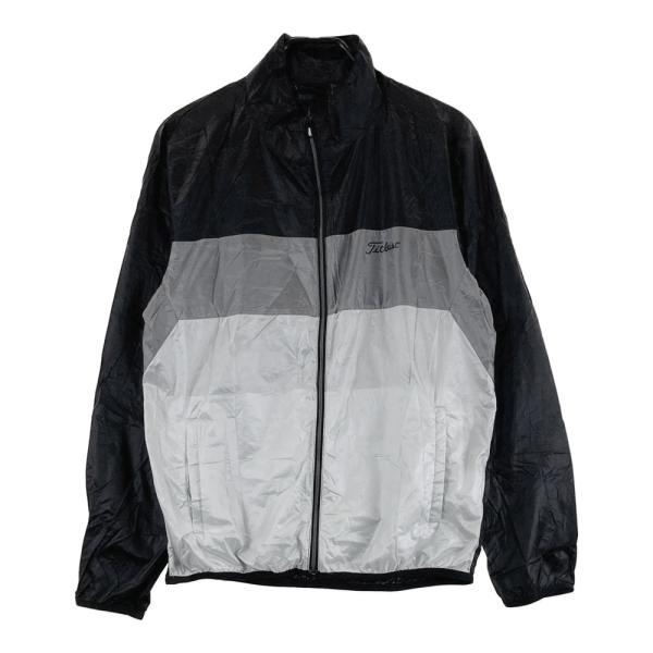TITLEIST タイトリスト ナイロン ジップジャケット ブラック系 LL