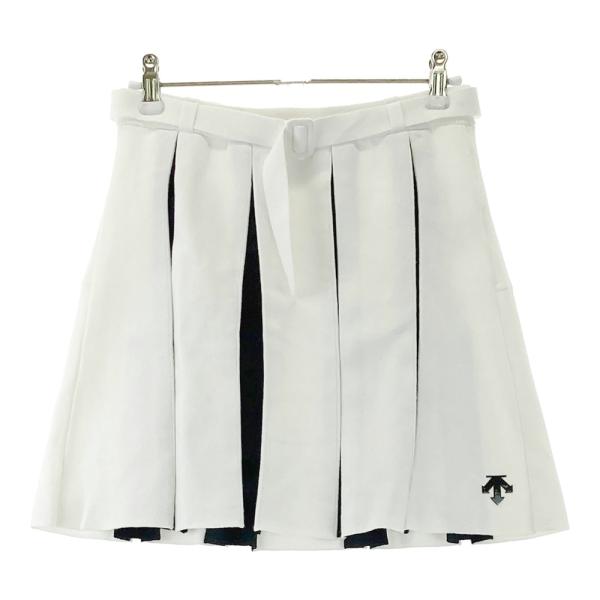 DESCENTE GOLF デサントゴルフ ニットボックスプリーツスカート