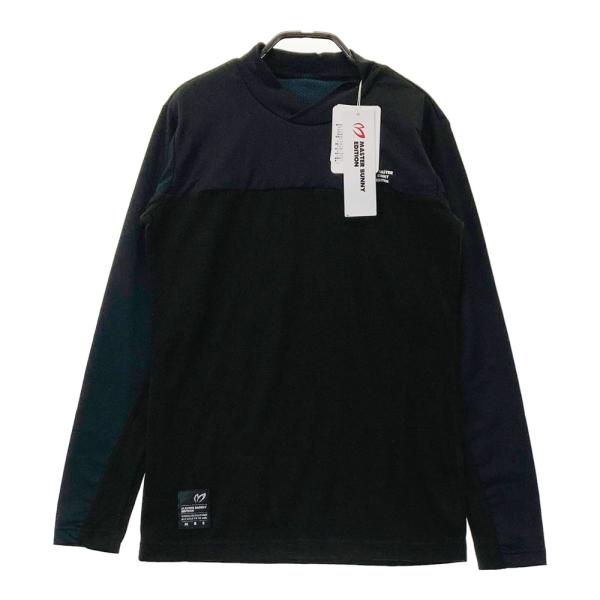 サイズ：0 MASTER BUNNY EDITION マスターバニーエディション 759-2266154 長袖ハイネックTシャツ  ブラック系 [240101641611] ゴルフウェア レディース ストスト MASTER BUNNY EDITION（マスターバニーエディション） 【新品】MASTER