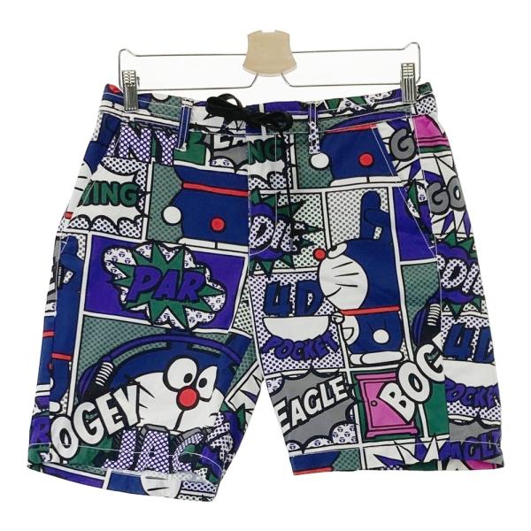 新品Jack Bunnyジャックバニーメンズショートパンツドラえもんハーフパンツ JACK BUNNY ジャックバニー ×Fujiko.Pro ストレッチハーフパンツ