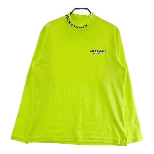 JACK BUNNY ジャックバニー ハイネック パイル 長袖Tシャツ イエロー系