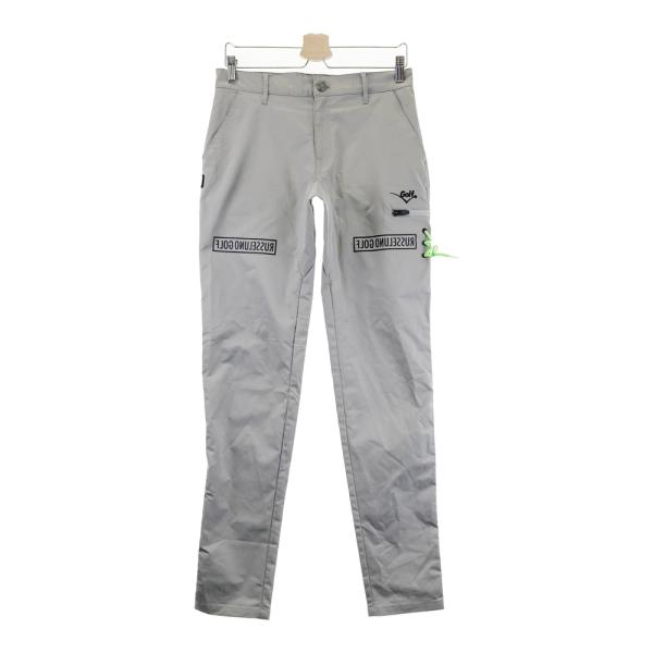 新品 ラッセルノ ゴルフ メンズ ロングパンツ 4(Mサイズ) グレー灰色 Russeluno（ラッセルノ） ロングパンツ グレー系 4 ゴルフウェア