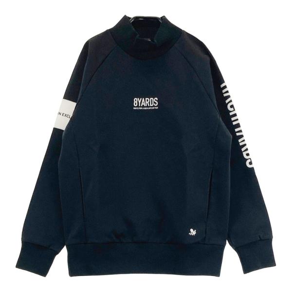 8YARDS ハチヤーズ ハイネック 長袖Tシャツ プルオーバー ブラック系 M