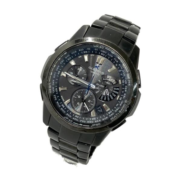 CASIO（カシオ） OCW-M700 4749 腕時計 電波ソーラー Oceanus ブラック