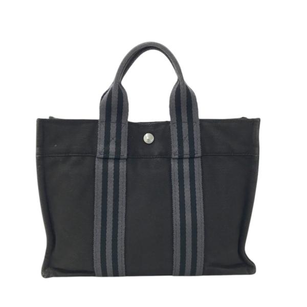 ■ 38756★年 HERMESエルメス フールトゥトートPM ハンドバッグ * HERMES エルメス フールトゥPM ハンドバッグ トートバッグ ブラック系