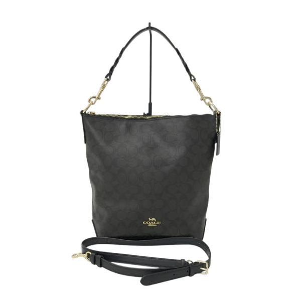 COACH コーチ F31477 2WAY ショルダー ハンドバッグ シグネチャー 柄
