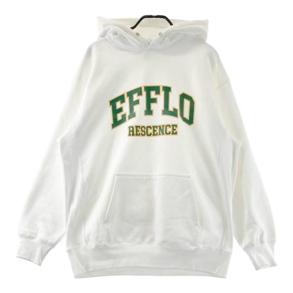 サイズ：Ｍ　EFFLORESCENCEエフロレッセンス スウェット EFFLORESCENCE エフロレッセンス スウェット パーカー ホワイト系 XXL