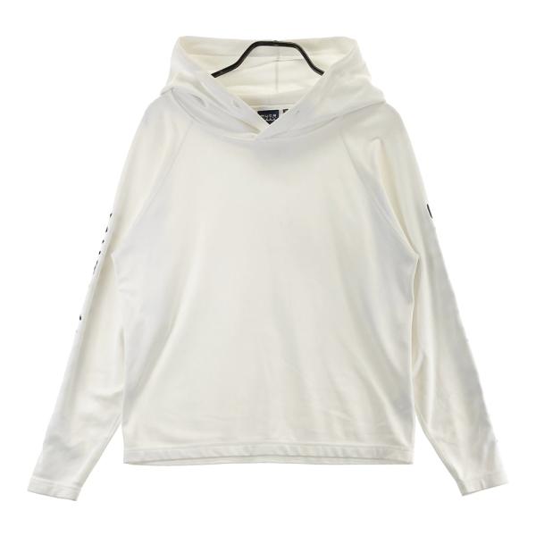 サイズ：0 MUTA MARINE ムータマリン  フード付き 長袖Tシャツ  ホワイト系 [240101661979] ゴルフウェア メンズ ストスト MUTA MARINE ムータマリン フード付き 長袖Tシャツ ホワイト系 0
