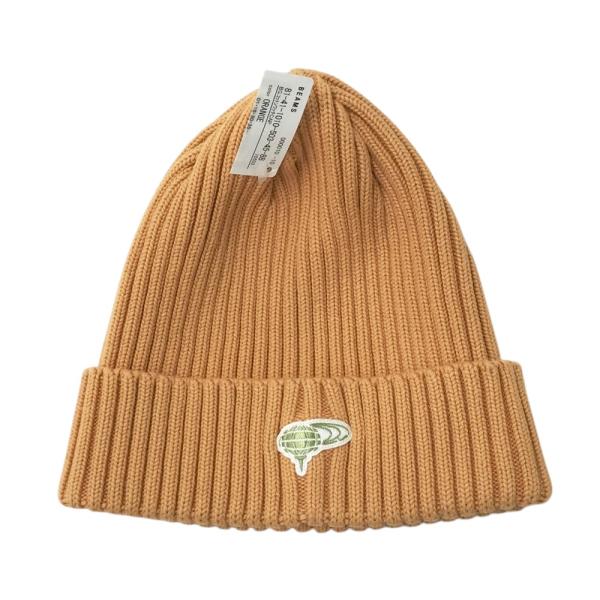 BEAMS GOLF ビームスゴルフ  ニット帽 コットンワッチキャップ  オレンジ系 57-59cm ゴルフウェア