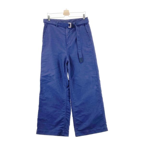 sacai（サカイ） 24SS 24-03310M モールスキンパンツ Moleskin Pants