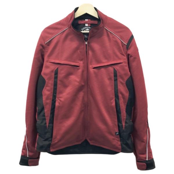 KUSHITANI クシタニ K-2386 フルメッシュジャケット レッド系 LL
