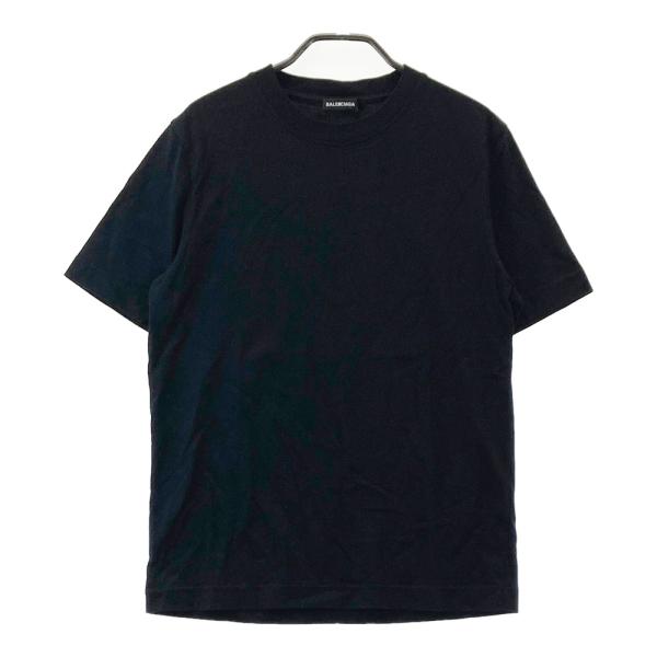 BALENCIAGA バレンシアガ 496053 半袖Tシャツ バックプリント ブラック