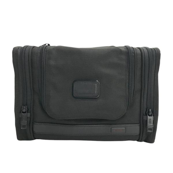 TUMI 22191DH トラベルポーチ トラベルバッグ 【未使用】 TUMI トゥミ 22191DH ハンギングトラベルキットポーチ ブラック系