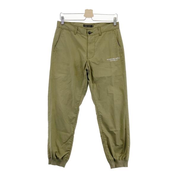 ラフアンドスエルカーキ色パンツ ROUGH&SWELL ラフアンドスウェル ロングパンツ カーキ系 S ゴルフ