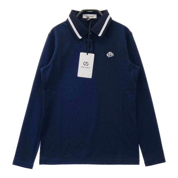 新品】CPG GOLF シーピージーゴルフ 1109-25206 長袖ポロシャツ