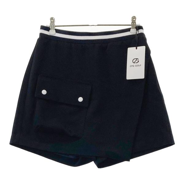 サイズ：2 CPG GOLF シーピージーゴルフ 1206-25221 キュロットスカート  ネイビー系 [240101676273] ゴルフウェア レディース ストスト 新品】CPG GOLF シーピージーゴルフ 1206-25221 キュロットスカート