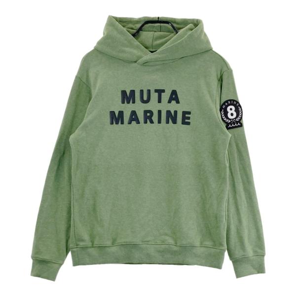 muta MARINE（ムータマリン） ニット パーカー プルオーバー グリーン