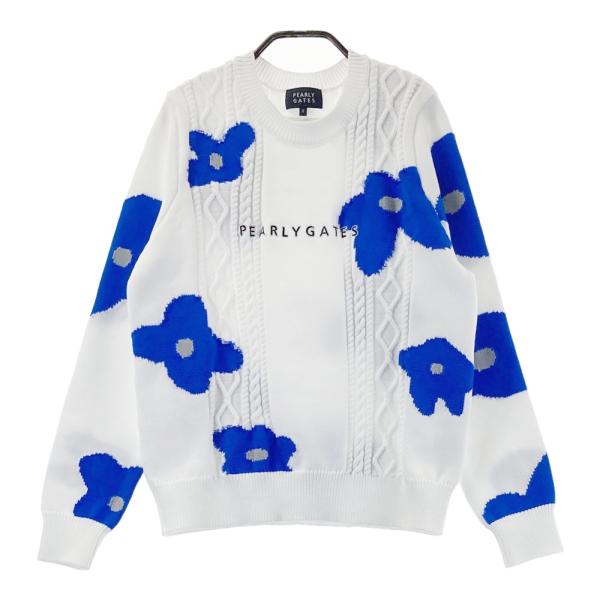 PEARLY GATES パーリーゲイツ 2026年モデル ニットセーター 花 総柄