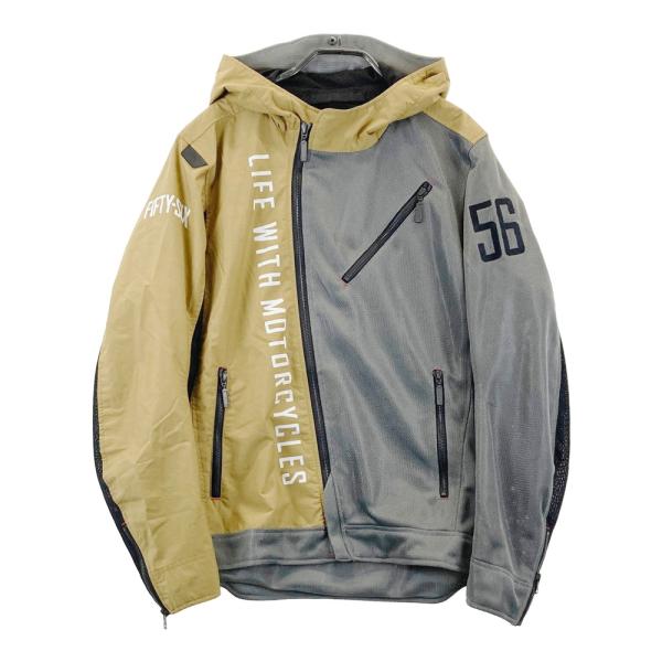 56デザイン クシタニ バイク メッシュジャケットKJ-0501-2023-01 KUSHITANI クシタニ × 56design KJ-0501 SLASH MESH JACKET ベージュ系