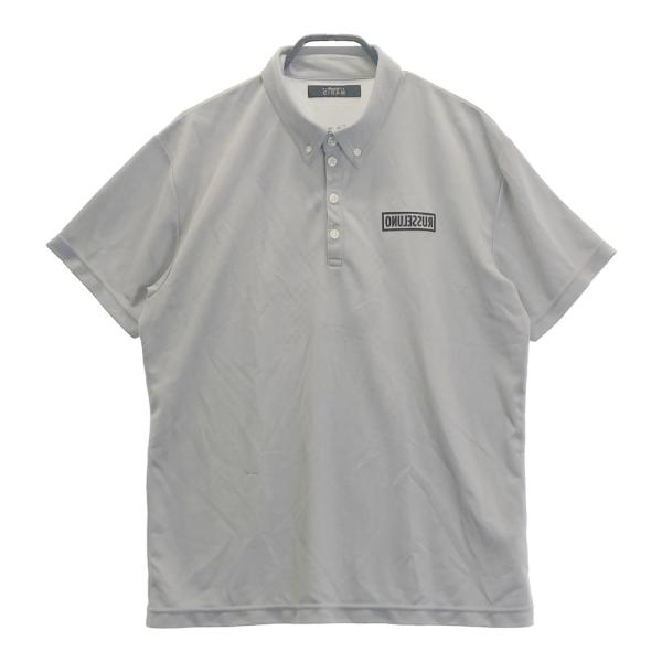 RUSSELUNO ラッセルノ CIDAM 半袖ポロシャツ ボタンダウン グレー系 6
