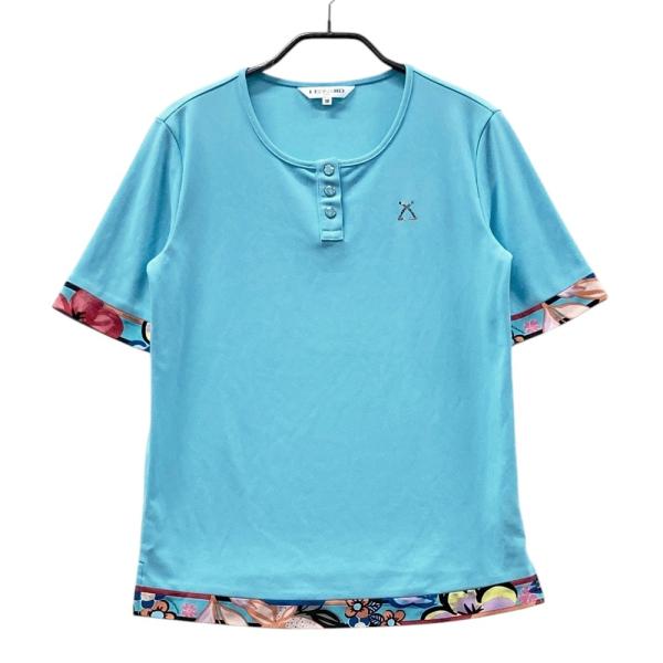 LEONARD SPORT レオナール スポーツ 半袖Tシャツ ラインストーン