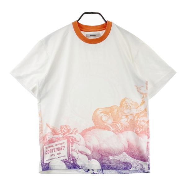 サイズ：4 RUSSELUNO ラッセルノ  半袖Tシャツ ルチャ  ホワイト系 [240101682880] ゴルフウェア メンズ ストスト Russeluno（ラッセルノ） 半袖Tシャツ ルチャ ホワイト系 4 ゴルフ