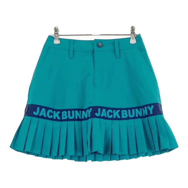 Jack Bunny レディース プリーツスカート ゴルフウェア JACK BUNNY ジャックバニー インナー付 プリーツスカート ブルー系 0